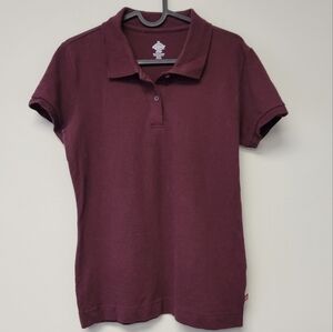 Dickies Polo Girls Top burgundy XL